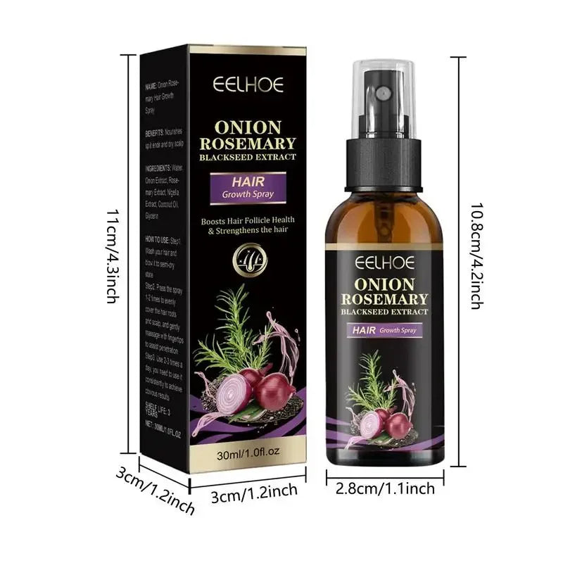 Rosevera™ Premium Onion & Rosemary Hair Growth Elixir – 30ml