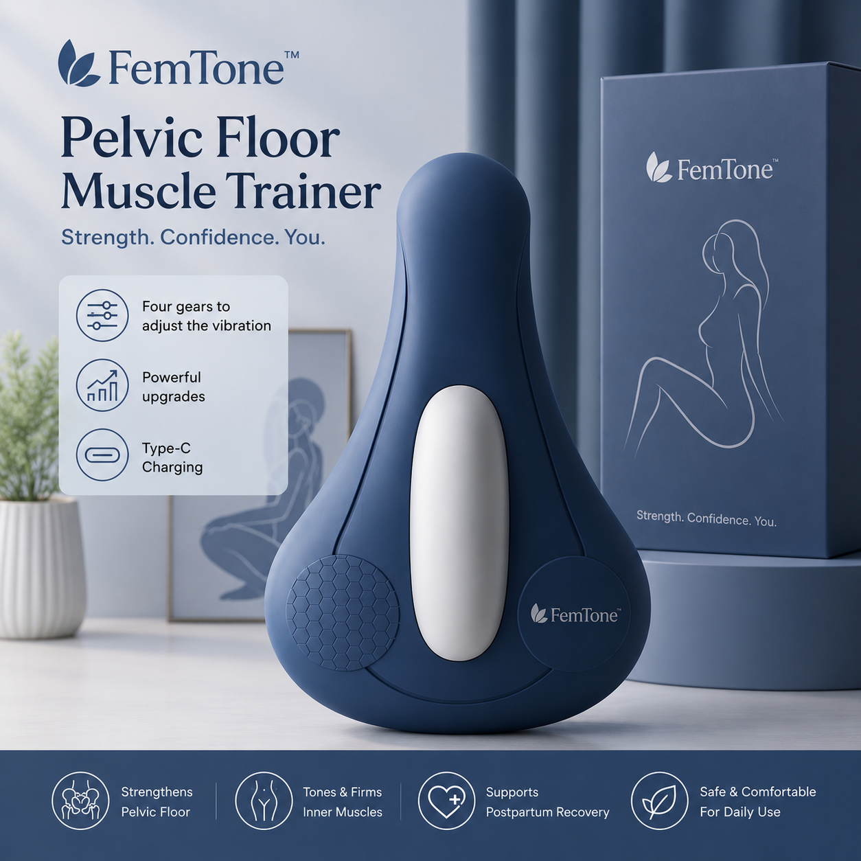 FemPulse™ Pelvic Floor Electric Therapy Device