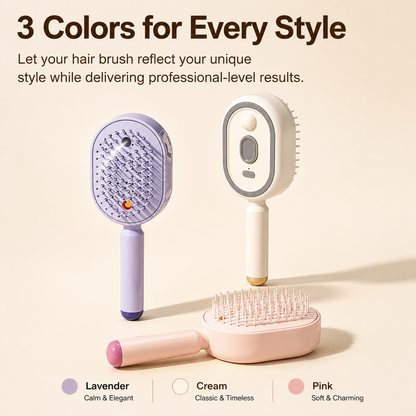 SteamGlow™ 5-in-1 Nano Mist Hair Therapy Brush