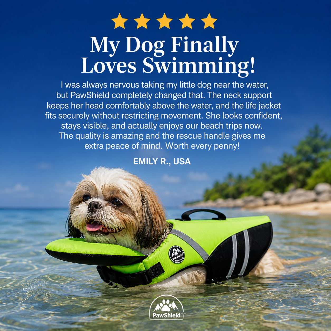 PawShield™ – Keep Your Best Friend Safe On The Water