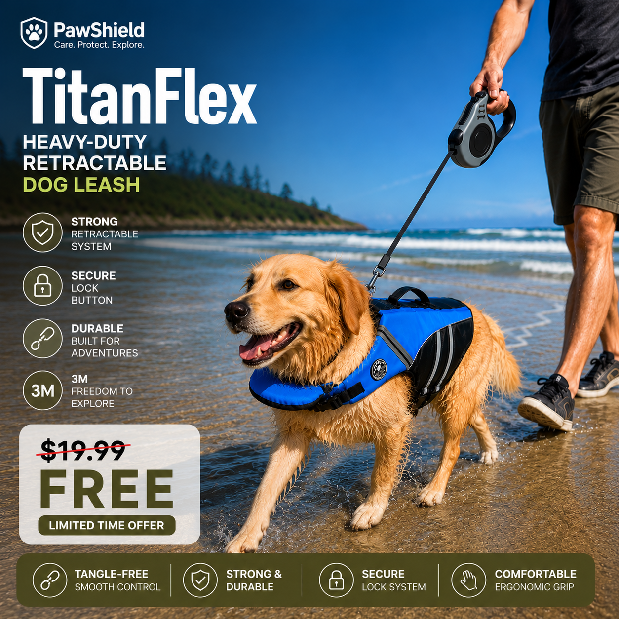 PawShield™ – Keep Your Best Friend Safe On The Water