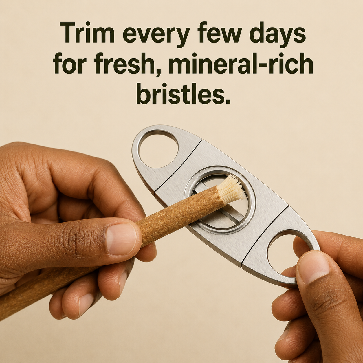 Ancient Organic Miswak Toothbrush 1pc