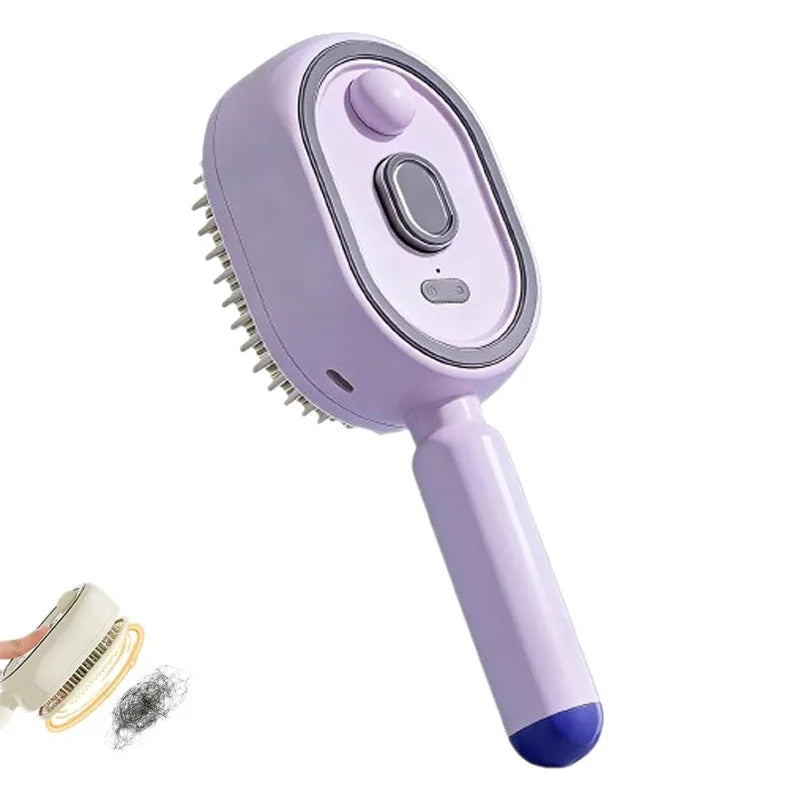 SteamGlow™ 5-in-1 Nano Mist Hair Therapy Brush