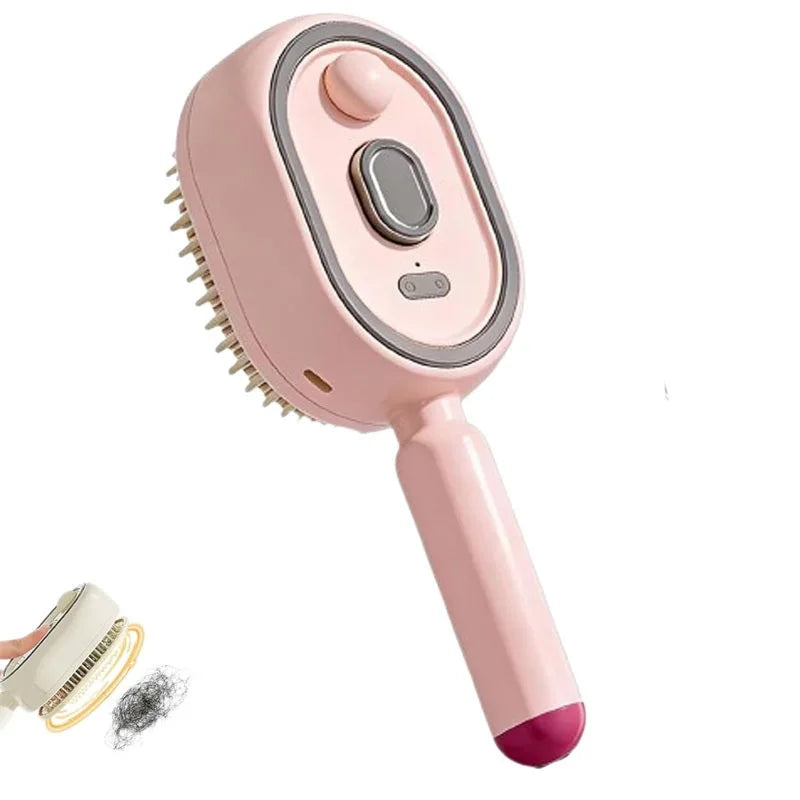 SteamGlow™ 5-in-1 Nano Mist Hair Therapy Brush