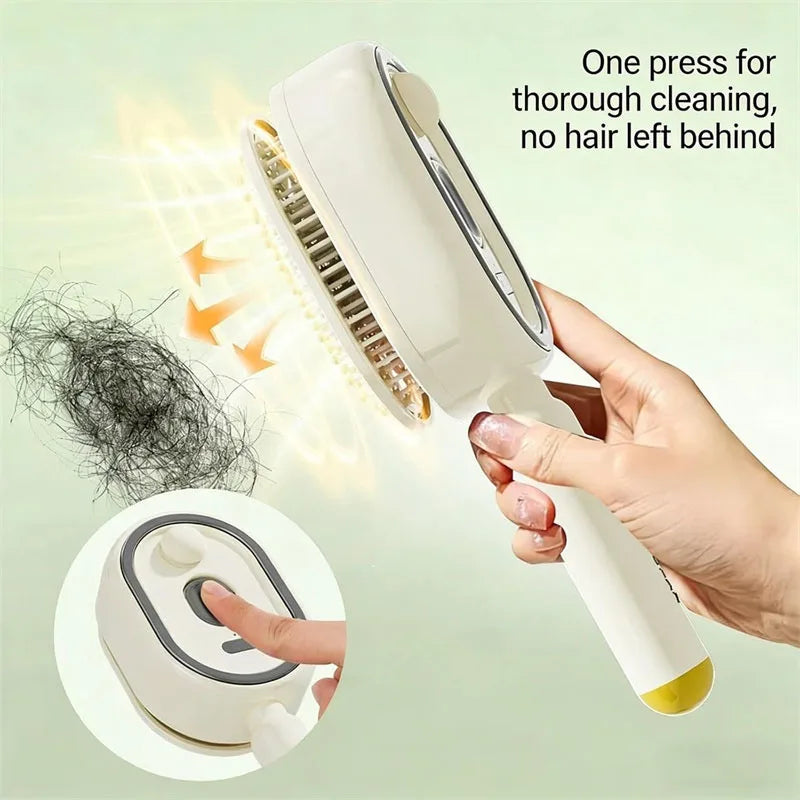 SteamGlow™ 5-in-1 Nano Mist Hair Therapy Brush