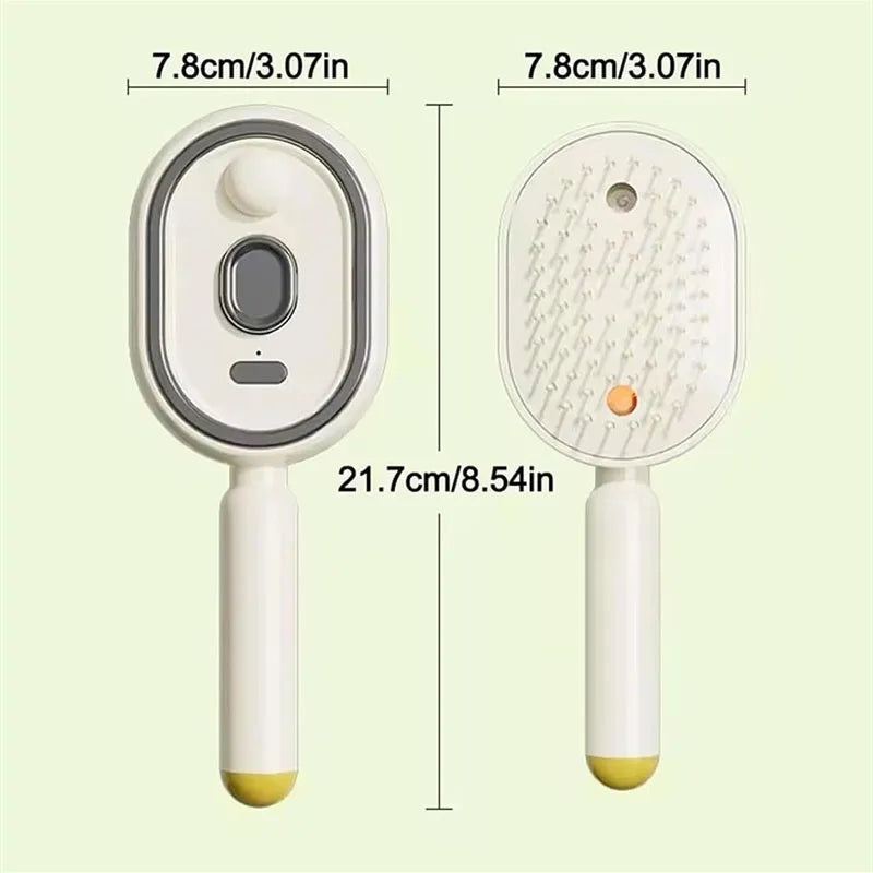 SteamGlow™ 5-in-1 Nano Mist Hair Therapy Brush