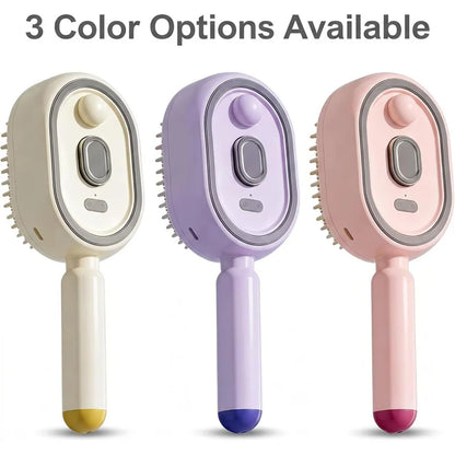 SteamGlow™ 5-in-1 Nano Mist Hair Therapy Brush