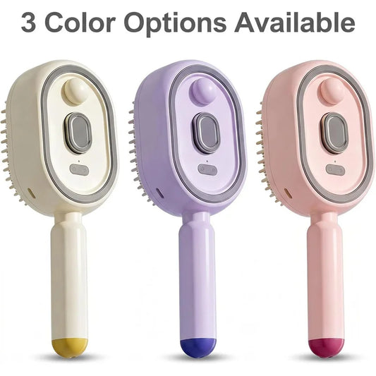 SteamGlow™ 5-in-1 Nano Mist Hair Therapy Brush